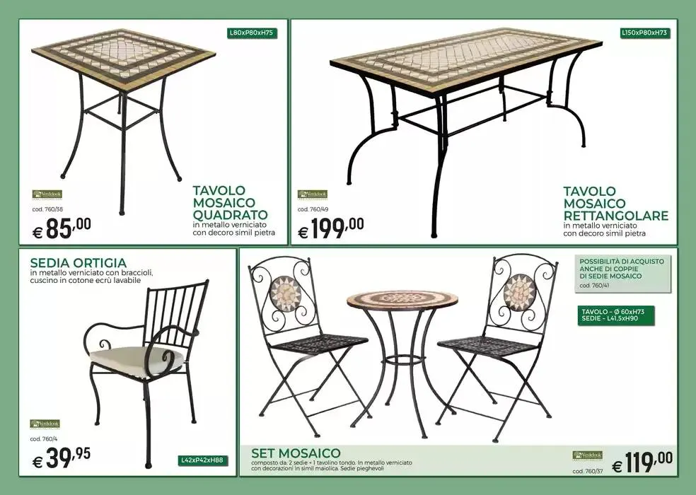 Arredo Giardino da 19 marzo a 22 settembre di 2025 - Pagina del volantino 7