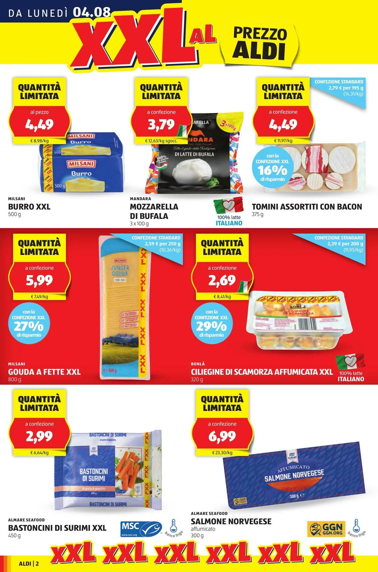 Aldi Volantino attuale da 4 agosto a 10 agosto di 2025 - Pagina del volantino 2