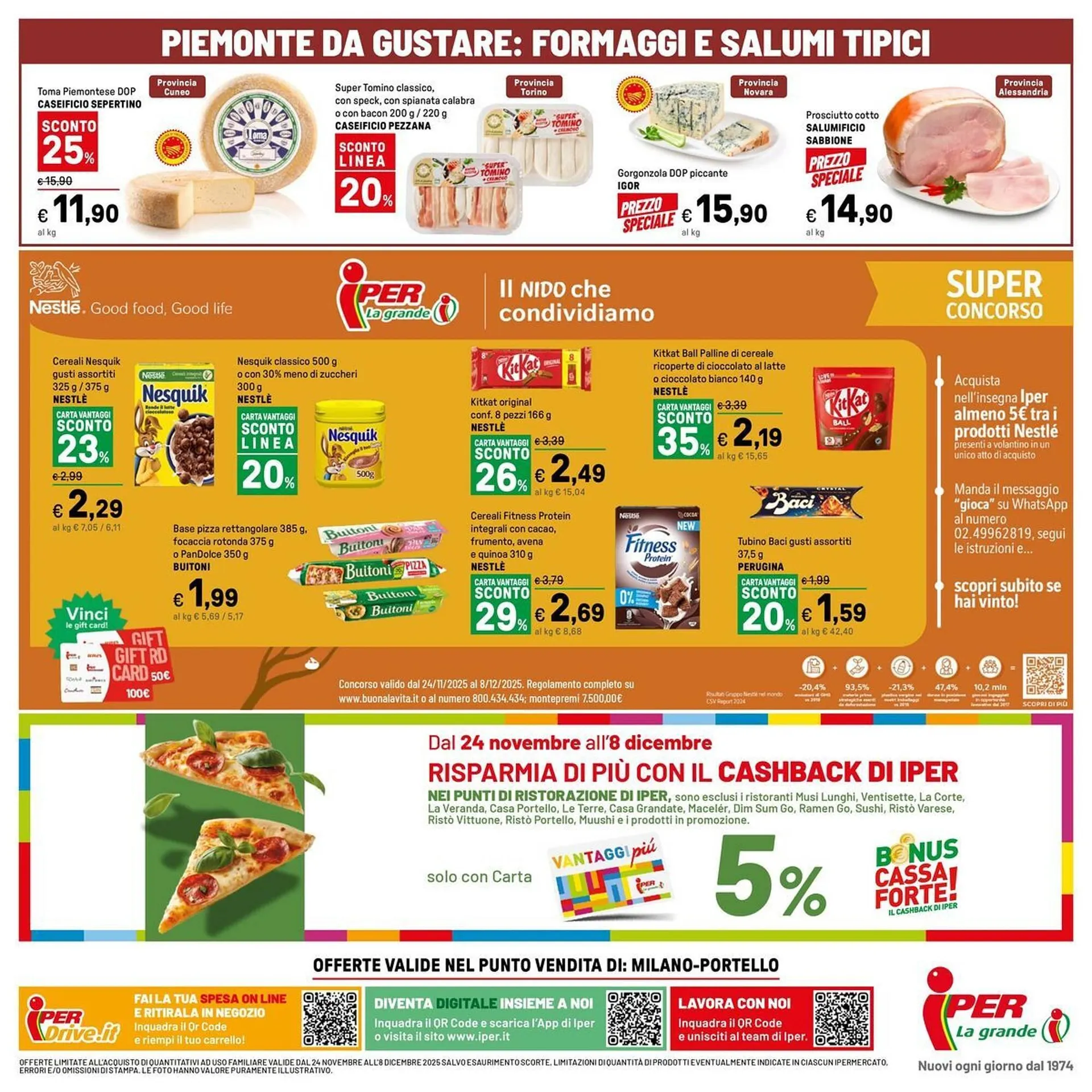 Volantino Iper La Grande da 24 novembre a 8 dicembre di 2025 - Pagina del volantino 50