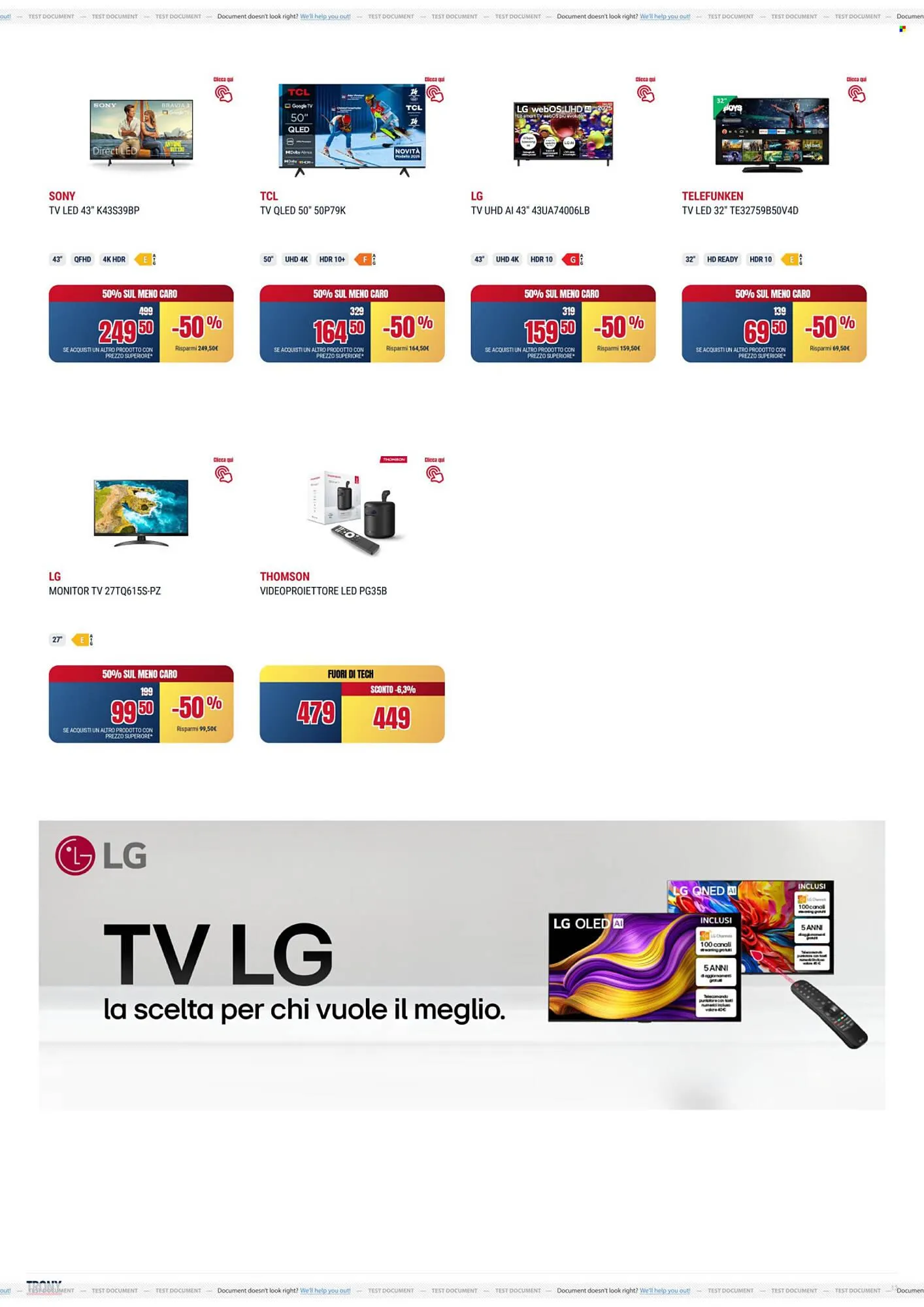 Volantino Trony da 28 aprile a 20 maggio di 2026 - Pagina del volantino 12