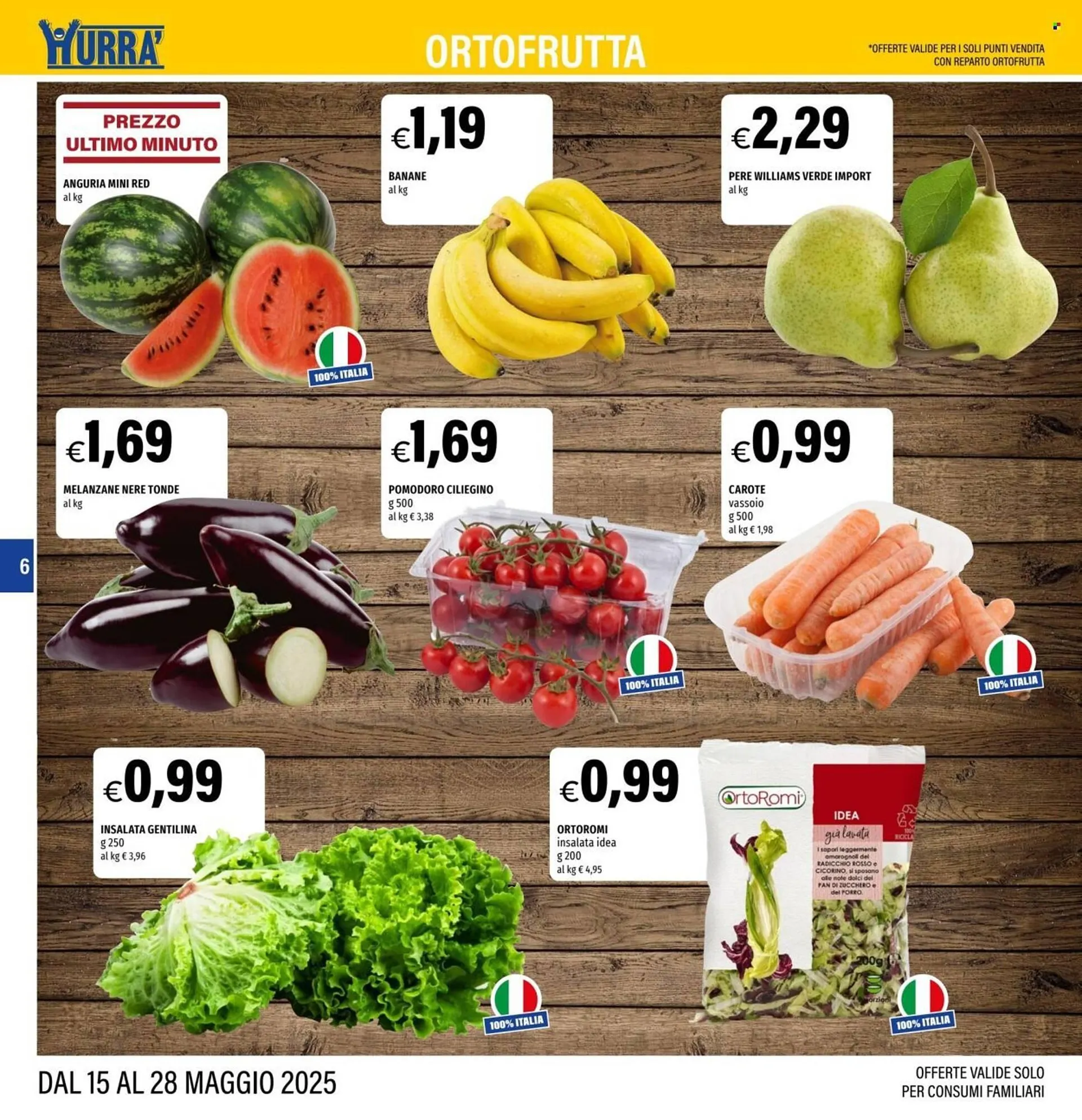 Volantino Hurrà da 15 maggio a 28 maggio di 2025 - Pagina del volantino 6
