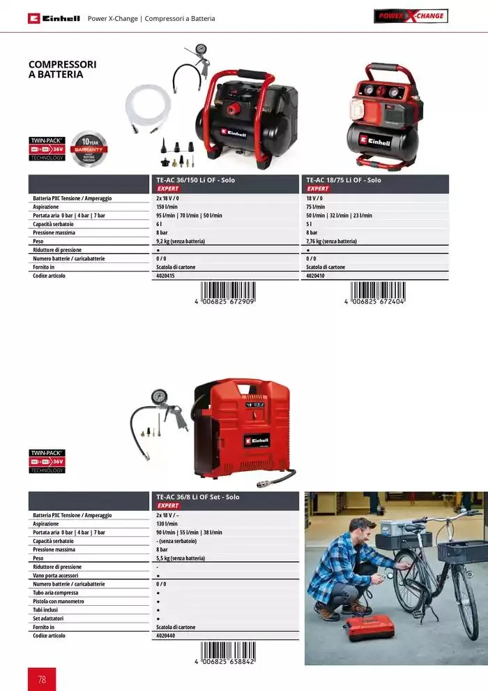 Elettroutensili 2025 da 11 febbraio a 31 dicembre di 2025 - Pagina del volantino 78