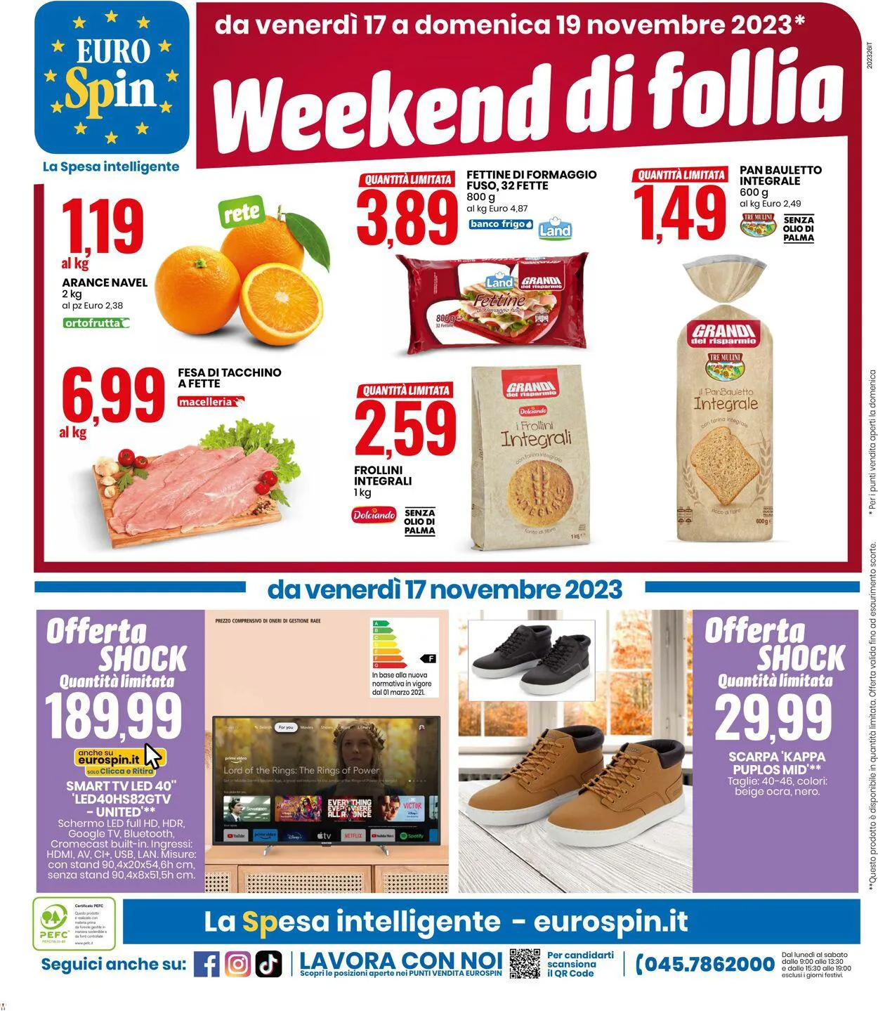 EURO Spin Volantino attuale da 15 novembre a 19 novembre di 2023 - Pagina del volantino 20