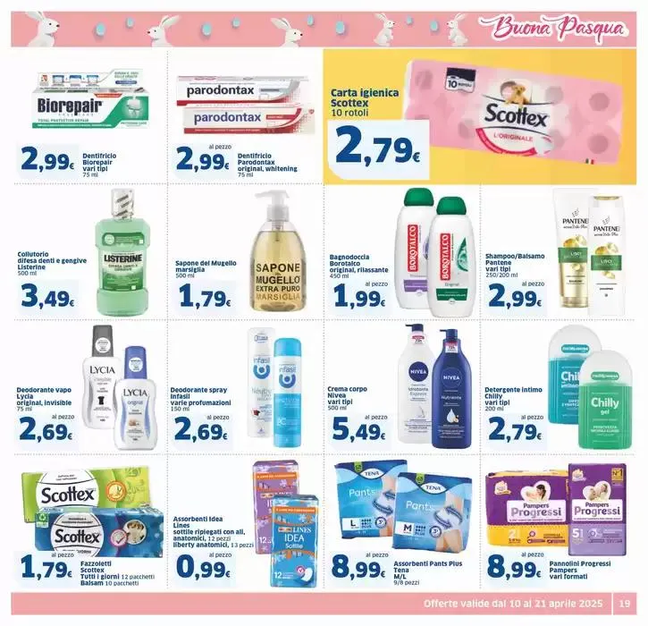 Buona Pasqua, Sigma da 10 aprile a 21 aprile di 2025 - Pagina del volantino 19