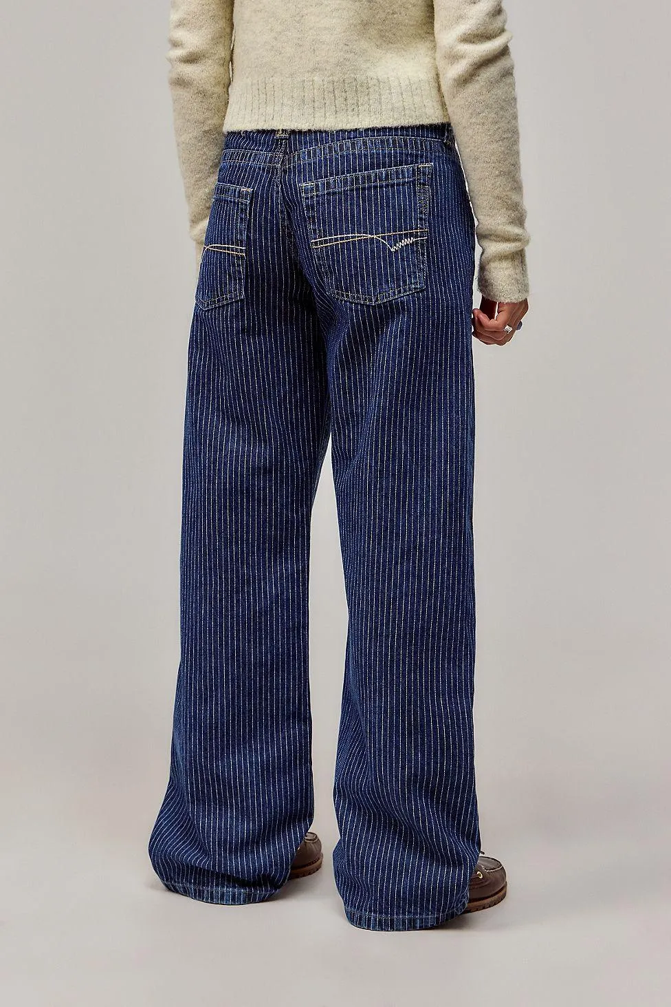 BDG Kayla Lowrider Pinstripe Jeans