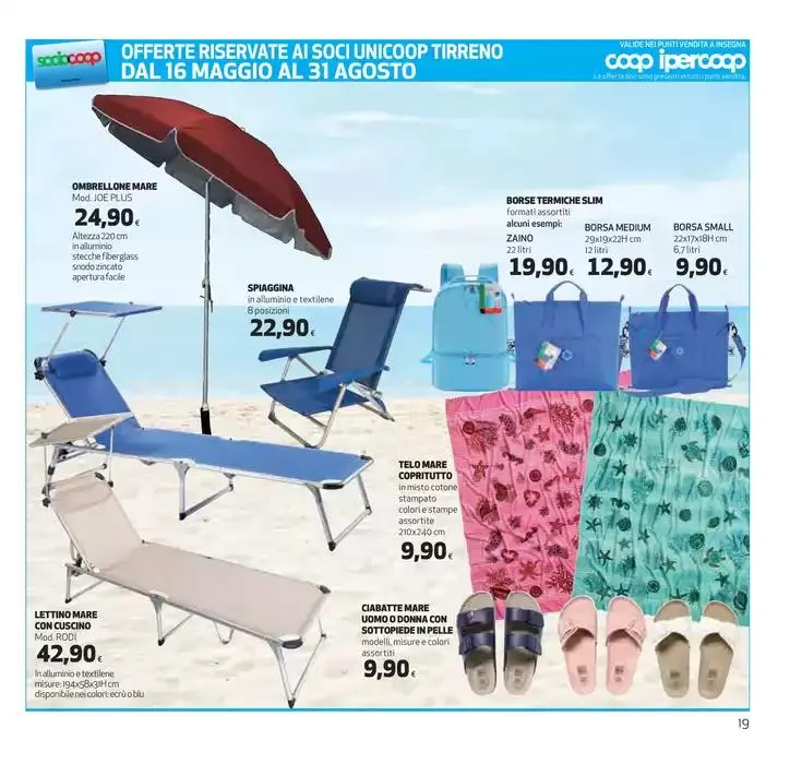 5€ di buono su 15€ di spesa da 22 maggio a 4 giugno di 2025 - Pagina del volantino 19