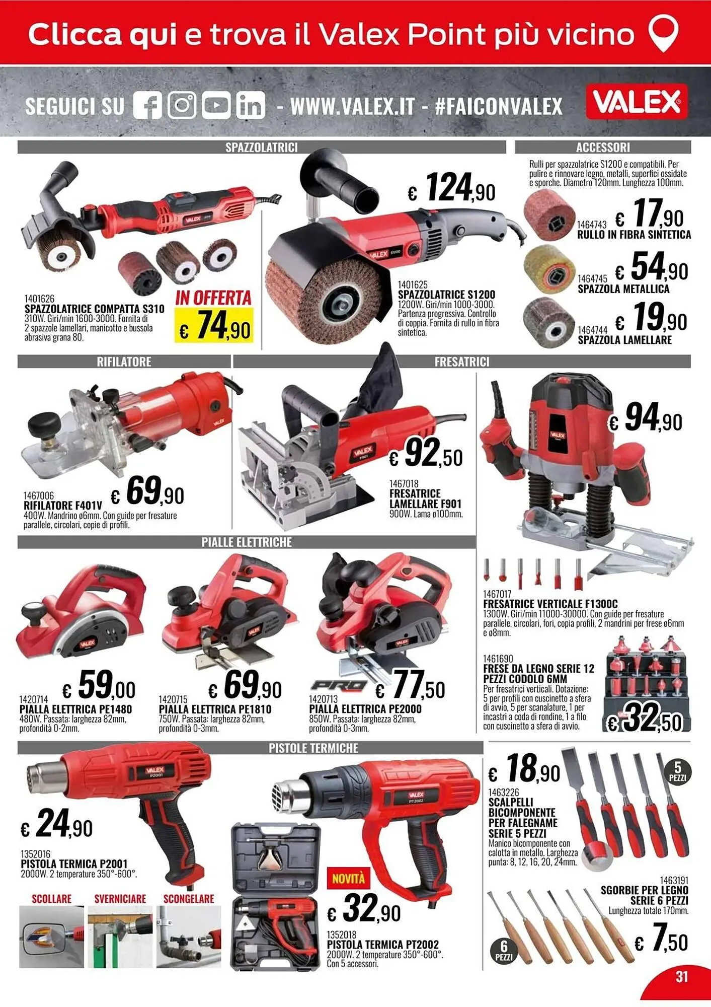 Volantino Valex da 5 marzo a 31 dicembre di 2025 - Pagina del volantino 31