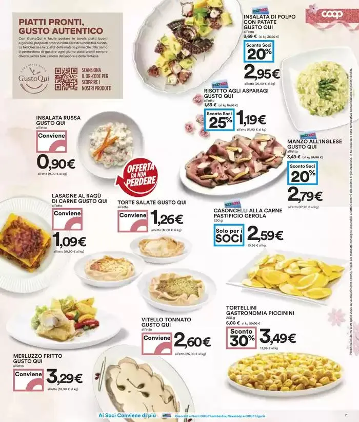 40 prodotti al 40% di sconto da 10 aprile a 21 aprile di 2025 - Pagina del volantino 7