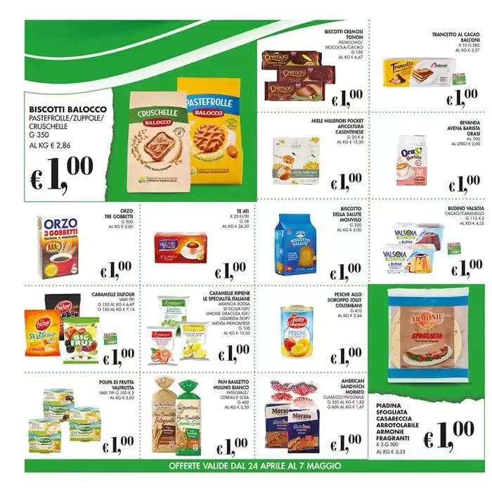 Tutto a 1€ da 24 aprile a 7 maggio di 2025 - Pagina del volantino 4