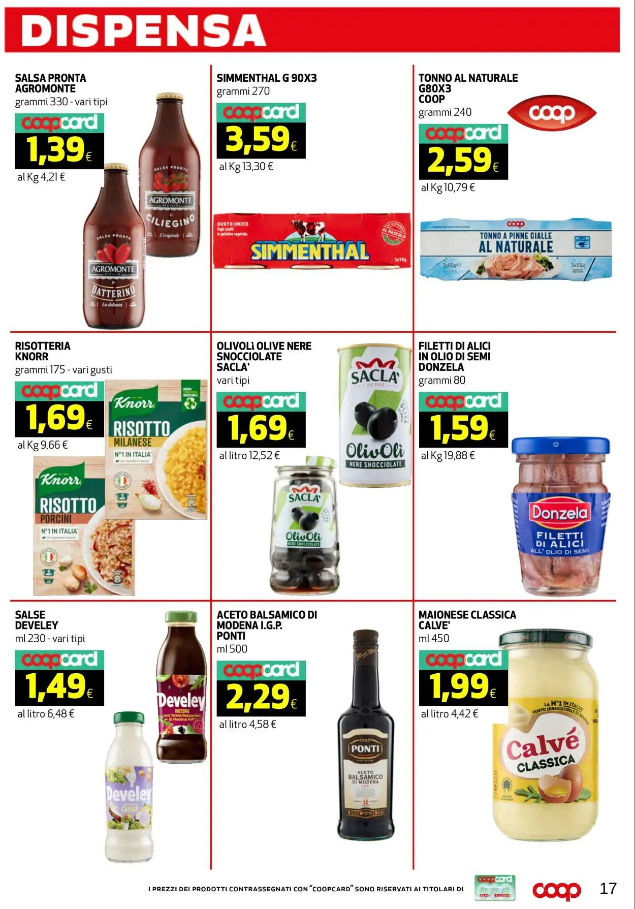 Coop Volantino attuale da 3 giugno a 11 giugno di 2025 - Pagina del volantino 17