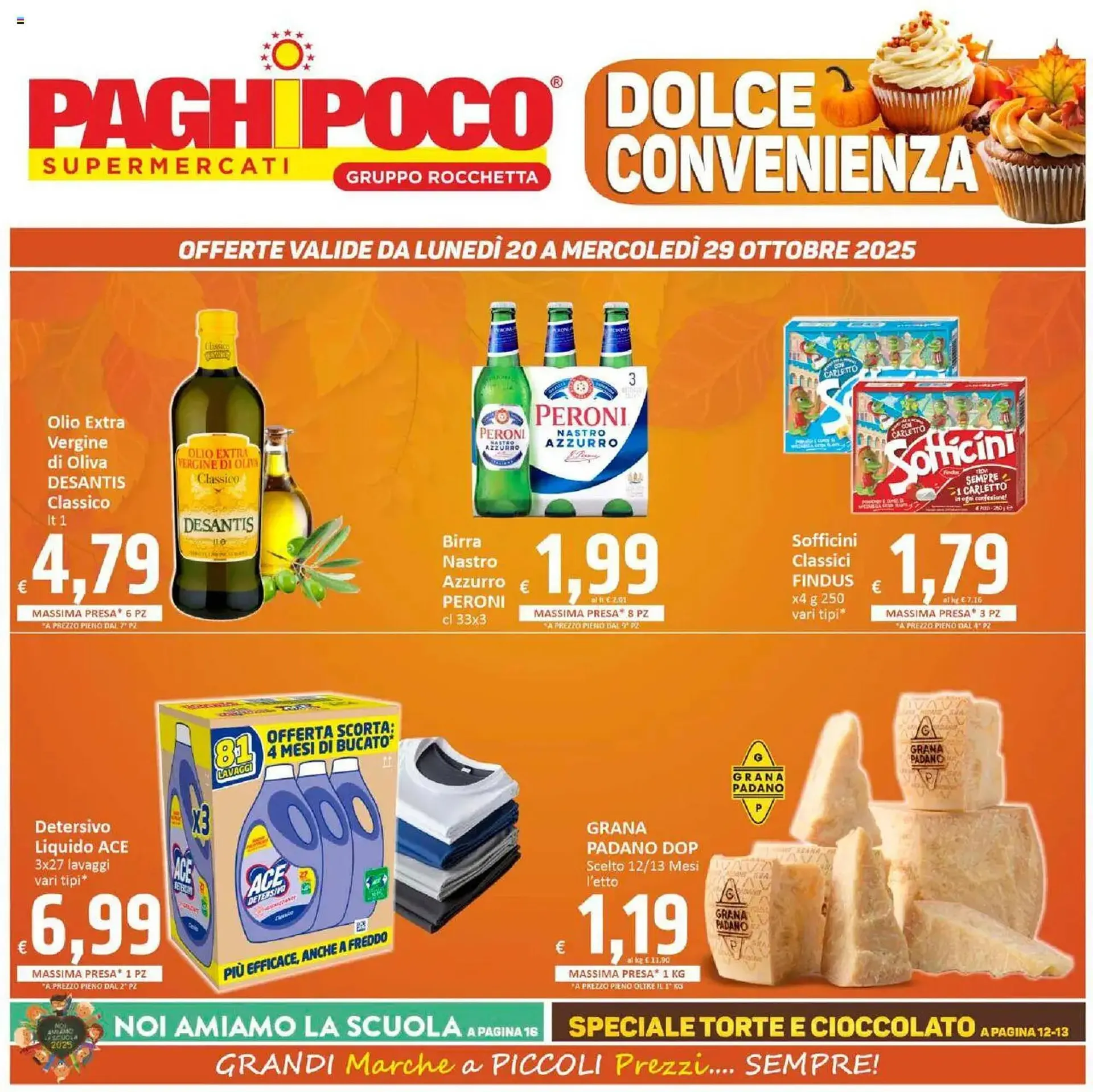 Volantino Paghi Poco da 20 ottobre a 29 ottobre di 2025 - Pagina del volantino 1