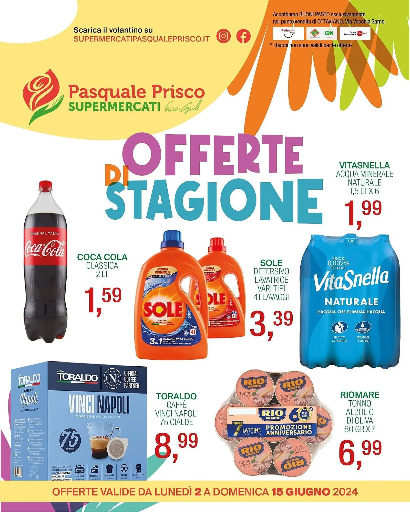 Volantino Supermercati Pasquale Prisco - 1