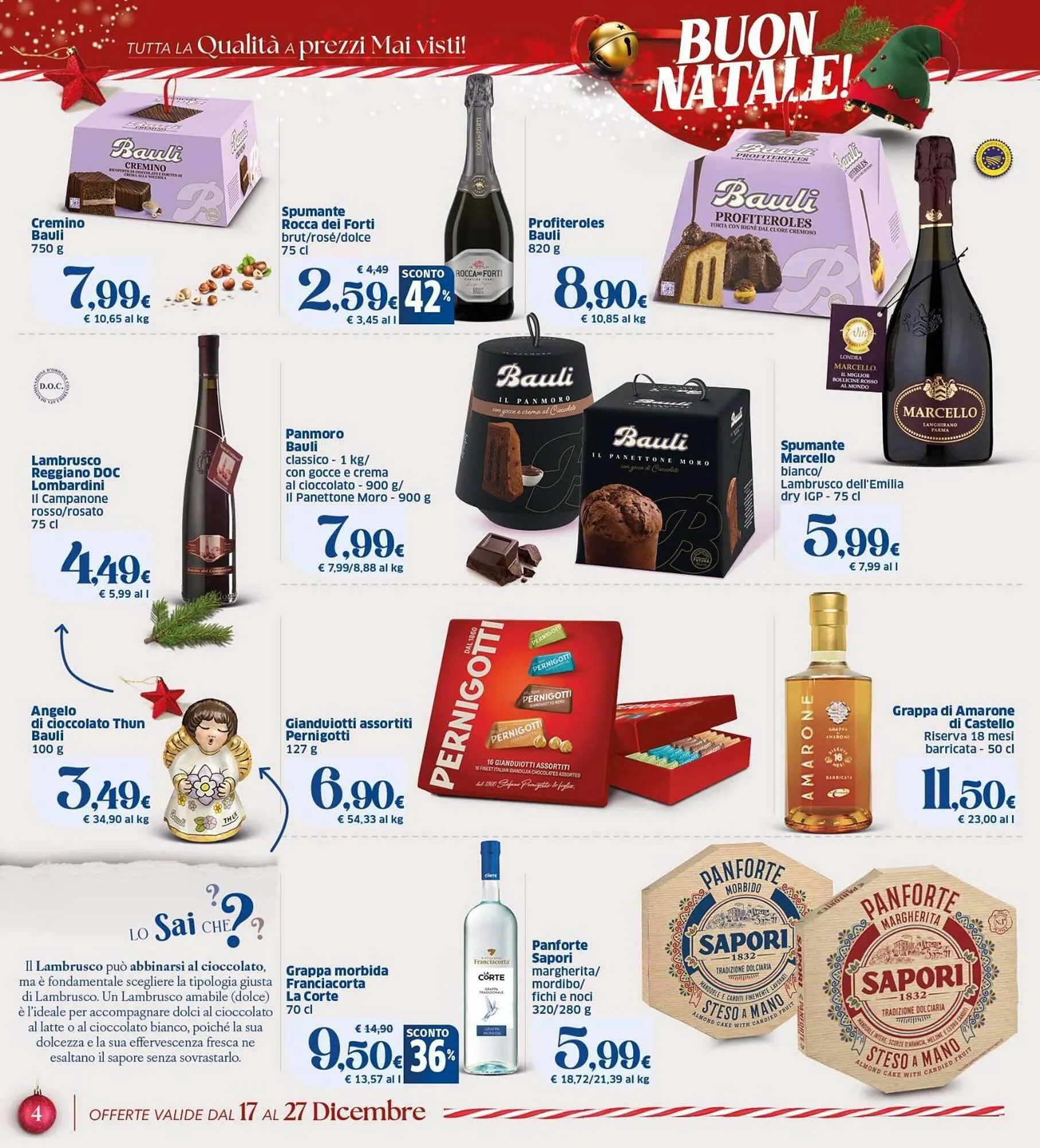 Volantino Sigma da 17 dicembre a 27 dicembre di 2025 - Pagina del volantino 4