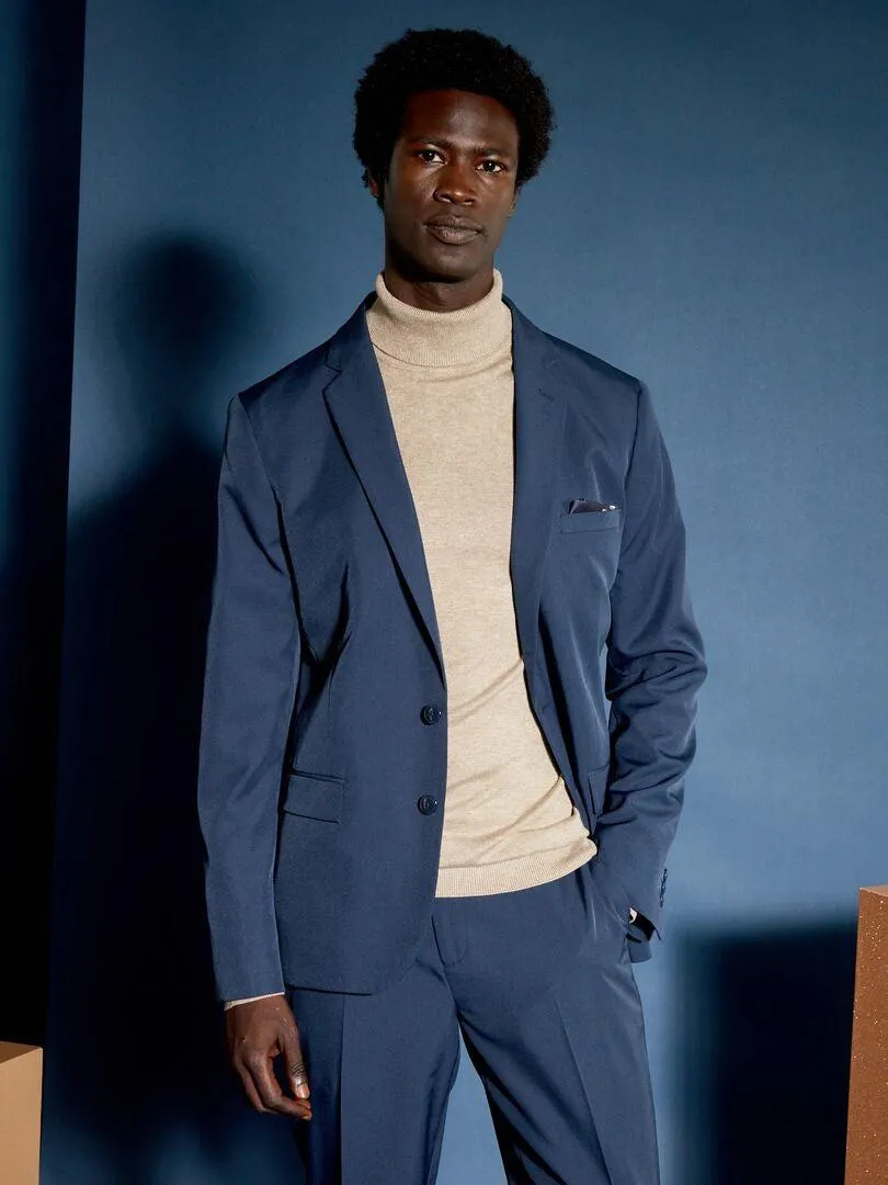 Giacca abito taglio dritto - blu marino