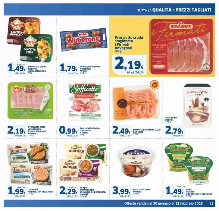 Sconti altissimi + Si Chef!, Sigma da 30 gennaio a 12 febbraio di 2025 - Pagina del volantino 11