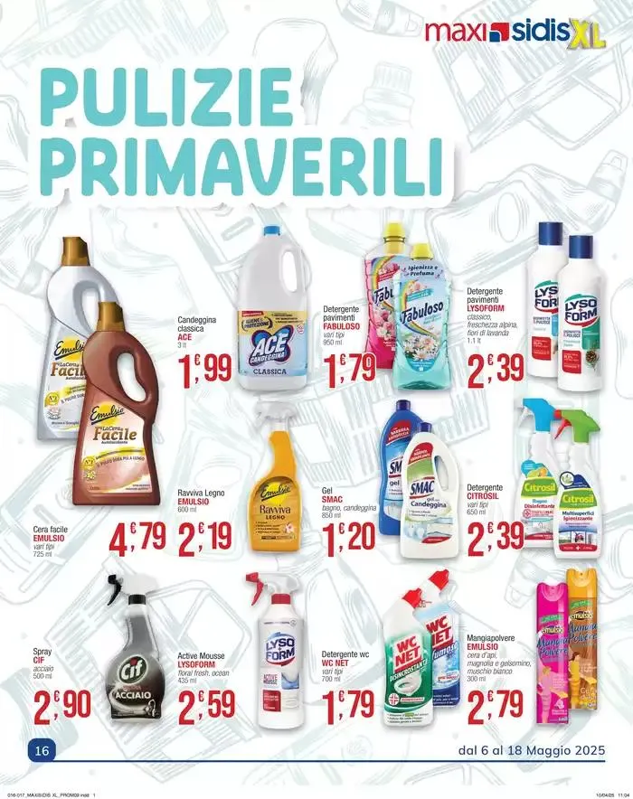 Il piacere di fare la spesa da 5 maggio a 18 maggio di 2025 - Pagina del volantino 16