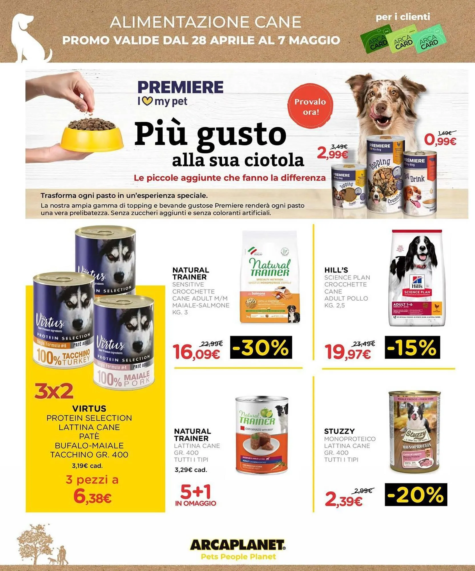 Volantino Arcaplanet da 28 aprile a 7 maggio di 2025 - Pagina del volantino 8