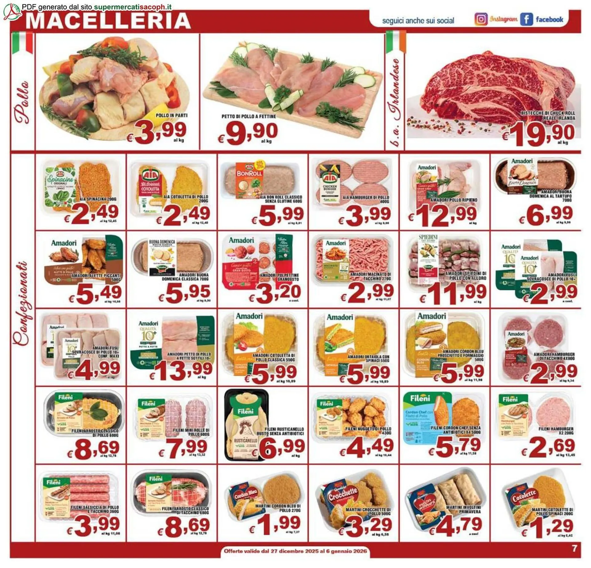 Volantino Sacoph da 27 dicembre a 6 gennaio di 2026 - Pagina del volantino 7