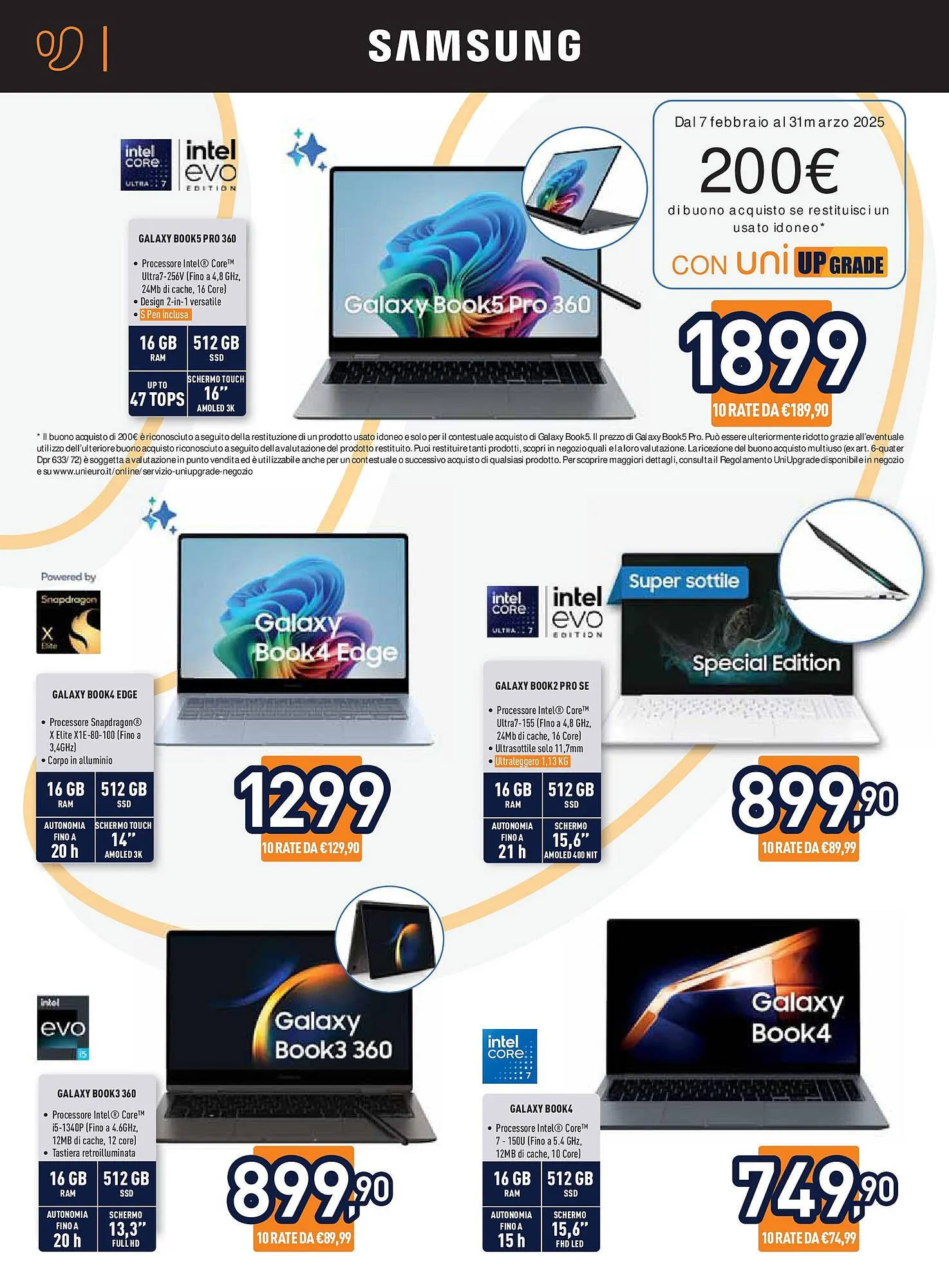 Volantino Unieuro da 28 febbraio a 19 marzo di 2025 - Pagina del volantino 22