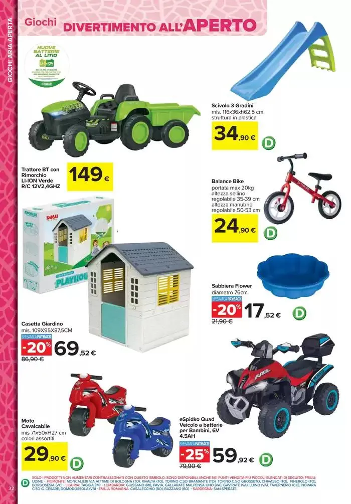 Stile e comfort all'aperto da 1 aprile a 30 aprile di 2025 - Pagina del volantino 32