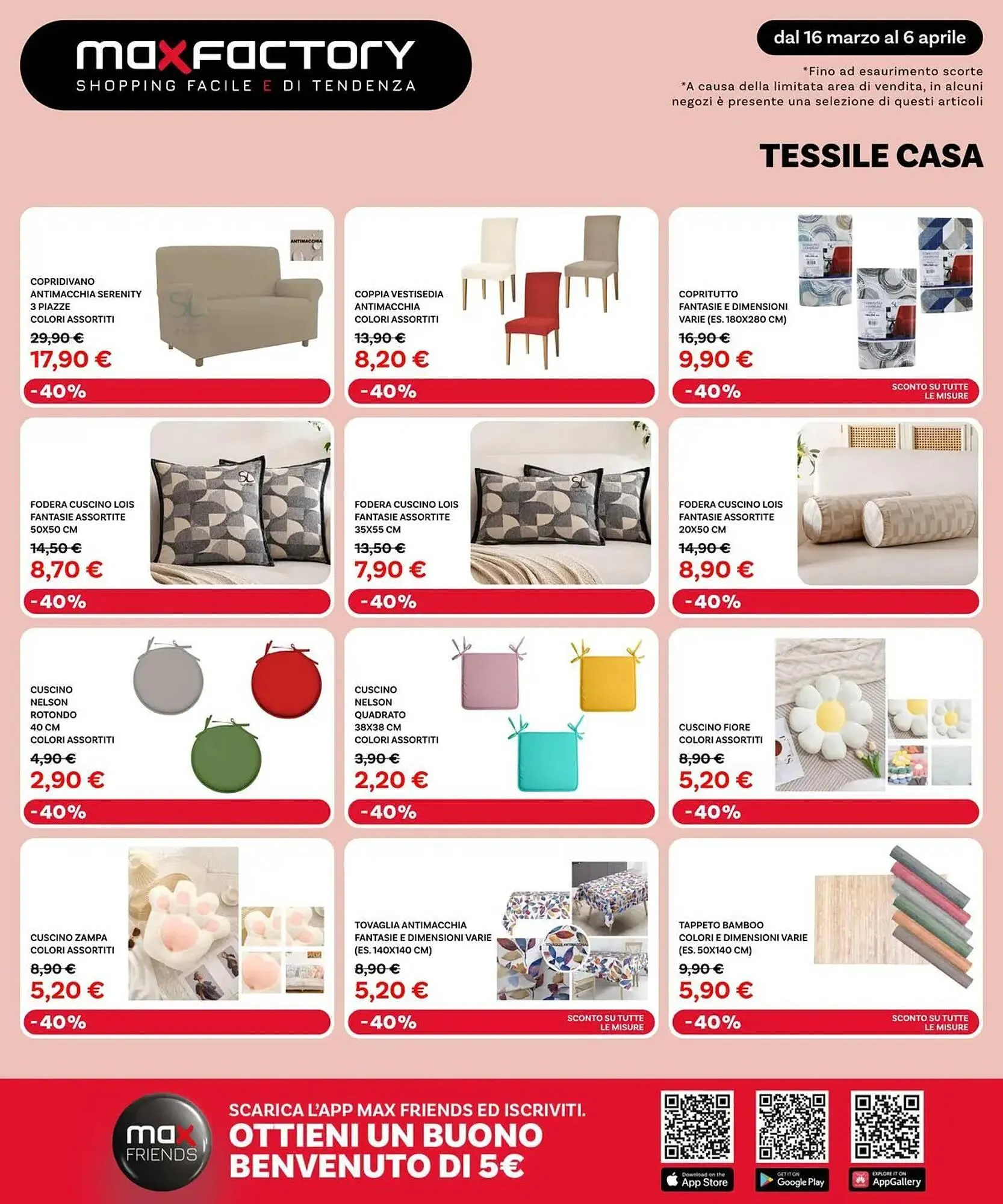Volantino Max Factory da 16 marzo a 6 aprile di 2026 - Pagina del volantino 20