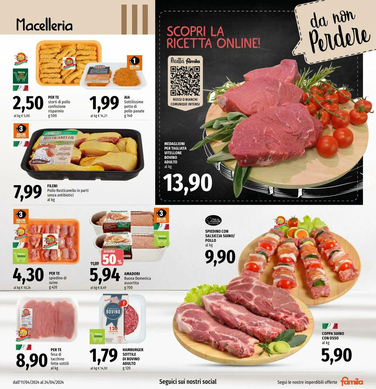 Famila Volantino attuale da 11 aprile a 24 aprile di 2024 - Pagina del volantino 9