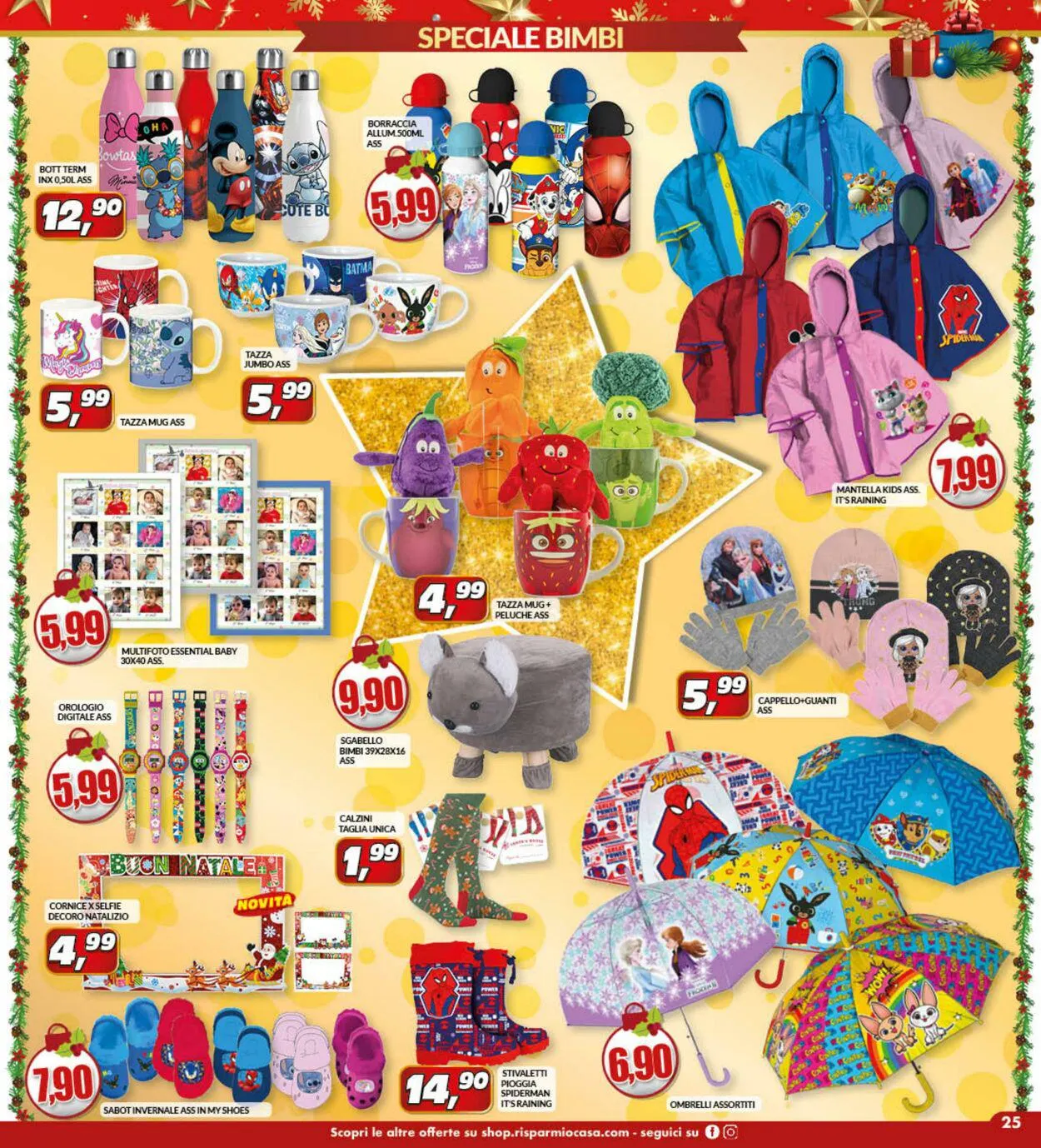 Risparmio Casa Volantino attuale da 25 novembre a 17 dicembre di 2023 - Pagina del volantino 25