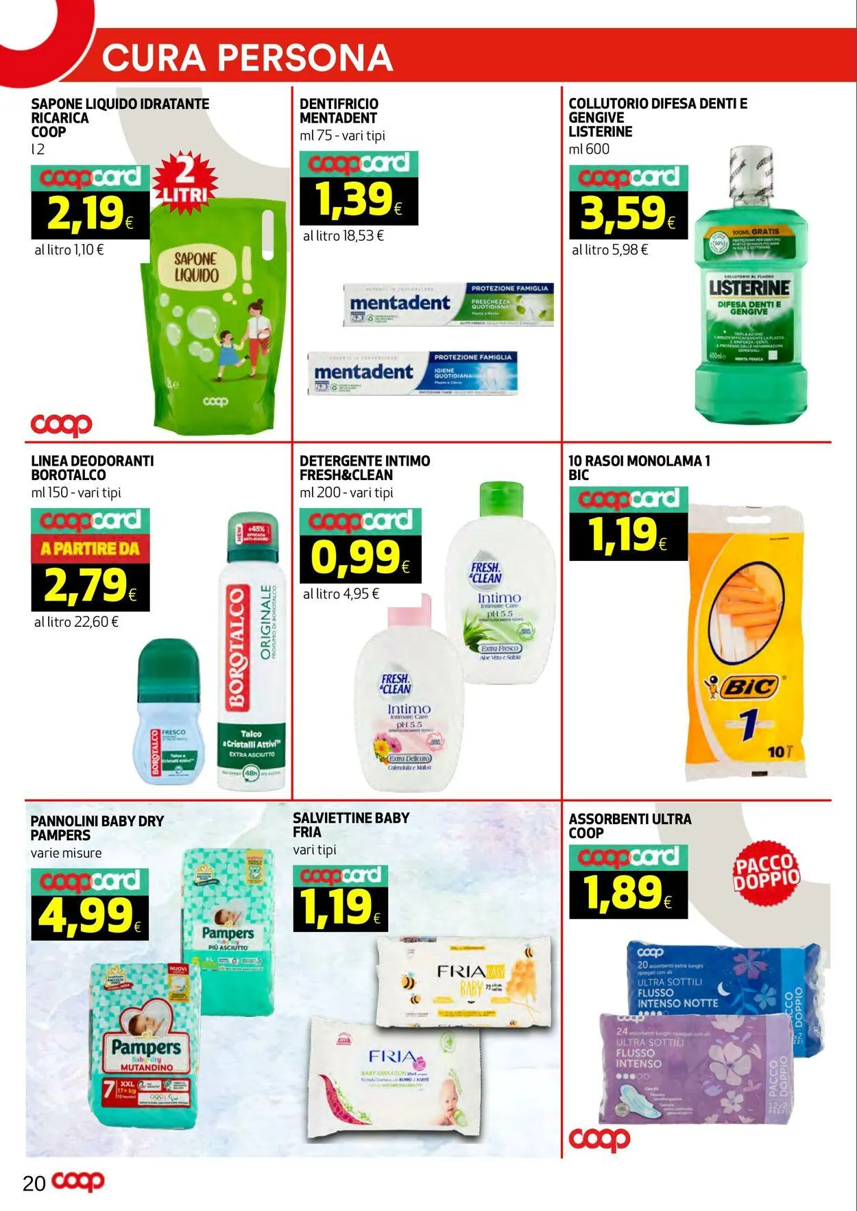 Coop Volantino attuale da 1 settembre a 10 settembre di 2025 - Pagina del volantino 20