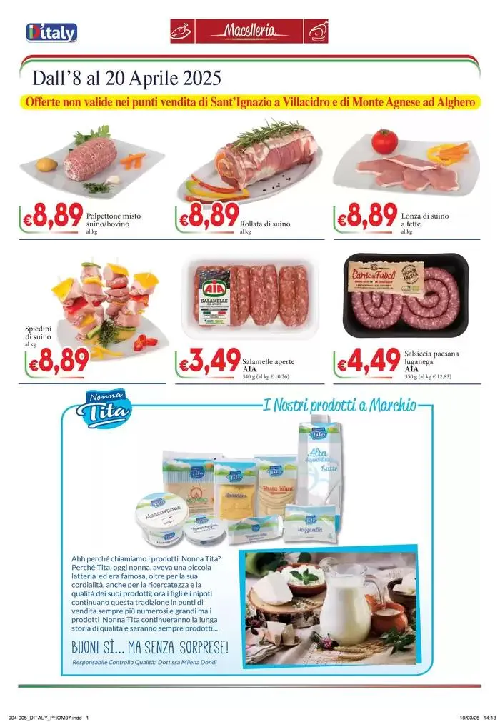 Buona Pasqua da 8 aprile a 20 aprile di 2025 - Pagina del volantino 4