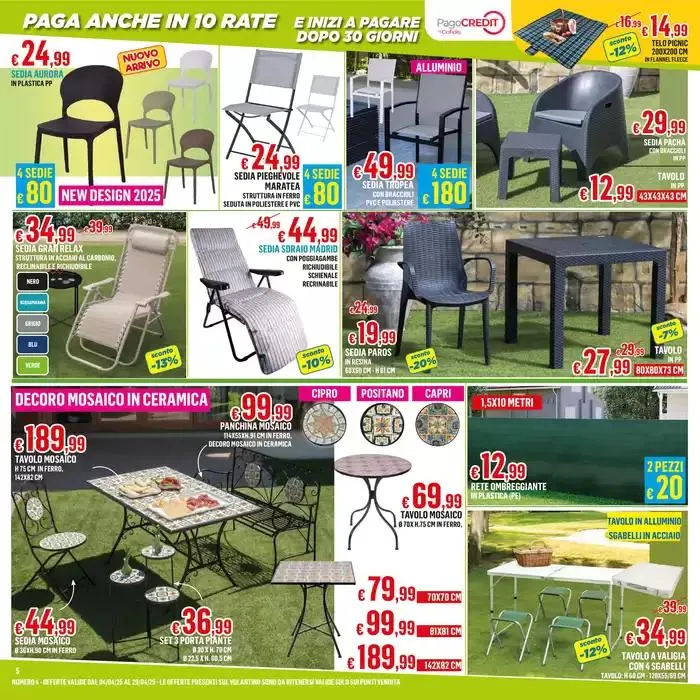 Paga anche in 10 rate da 7 aprile a 30 aprile di 2025 - Pagina del volantino 5