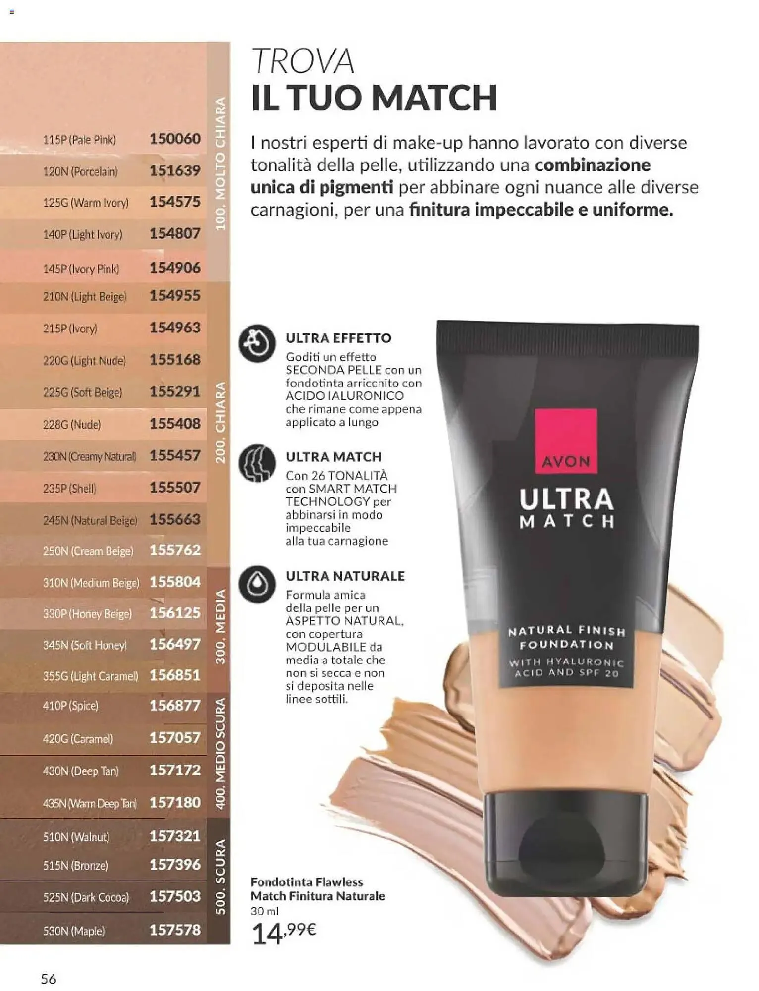 Catalogo Avon da 1 febbraio a 28 febbraio di 2026 - Pagina del volantino 56