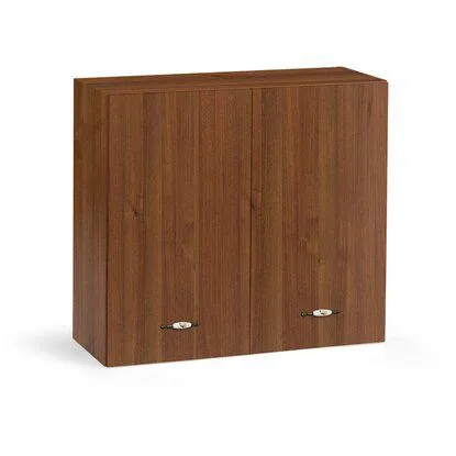 Pensile scolapiatti 80 cm 2 ante noce antico