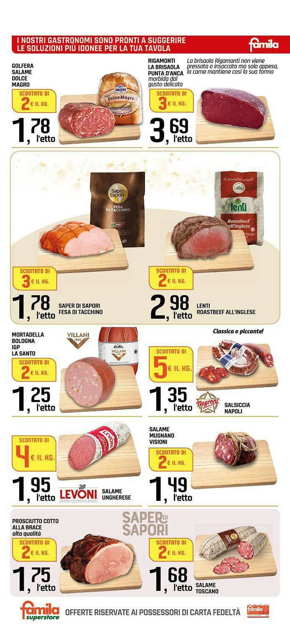 Volantino Famila Superstore da 23 dicembre a 29 dicembre di 2025 - Pagina del volantino 10