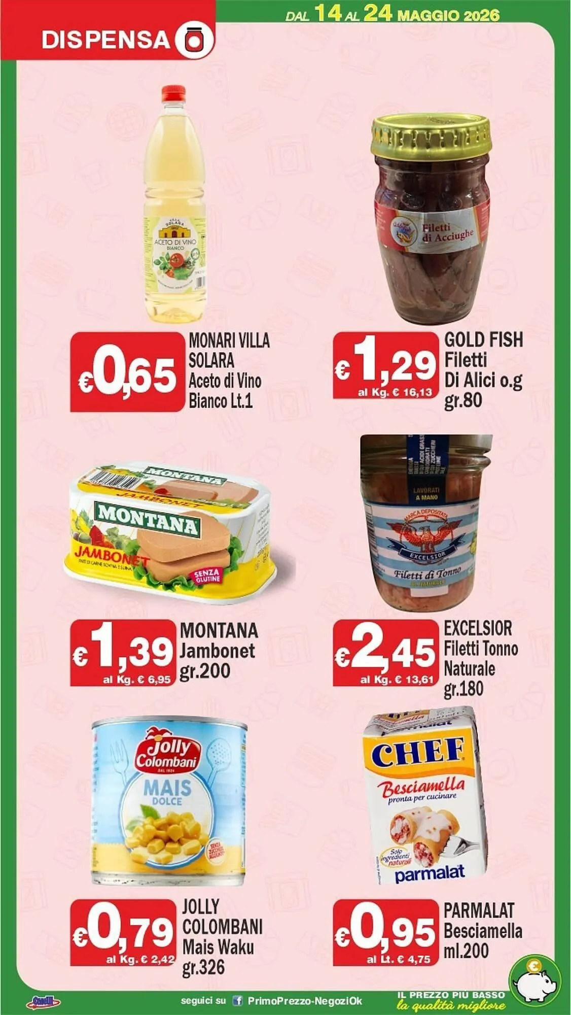 Volantino Primo Prezzo da 14 maggio a 24 maggio di 2026 - Pagina del volantino 10