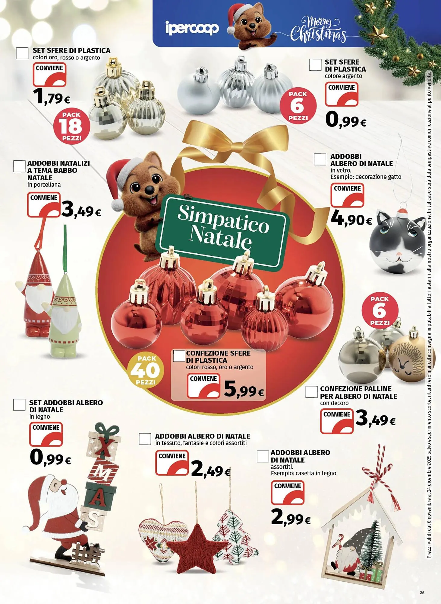 Volantino Ipercoop da 6 novembre a 24 dicembre di 2025 - Pagina del volantino 35