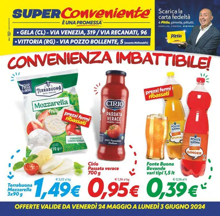 Convenienza imbattibile! da 24 maggio a 3 giugno di 2024 - Pagina del volantino 1