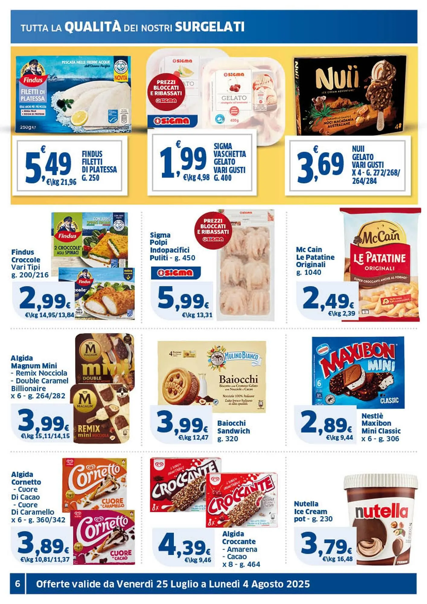 Volantino Ok Sigma da 25 luglio a 4 agosto di 2025 - Pagina del volantino 6