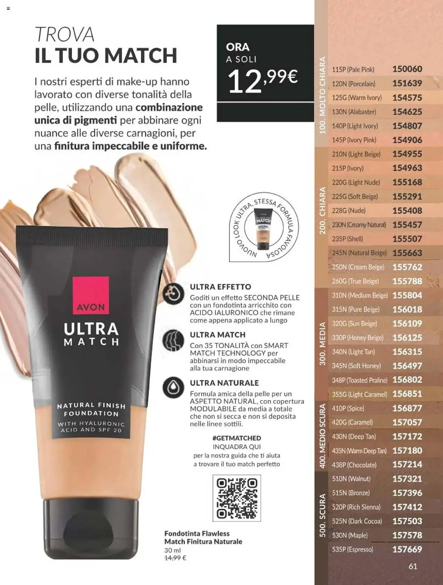 Catalogo Avon da 1 ottobre a 31 ottobre di 2025 - Pagina del volantino 61