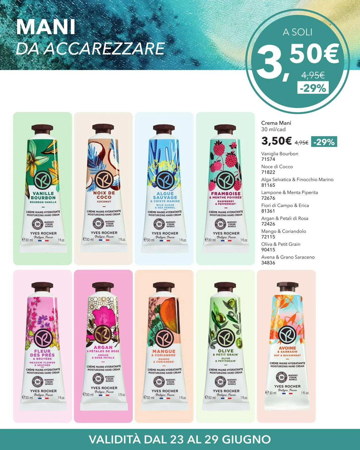 Yves Rocher Volantino attuale da 23 giugno a 29 giugno di 2025 - Pagina del volantino 3