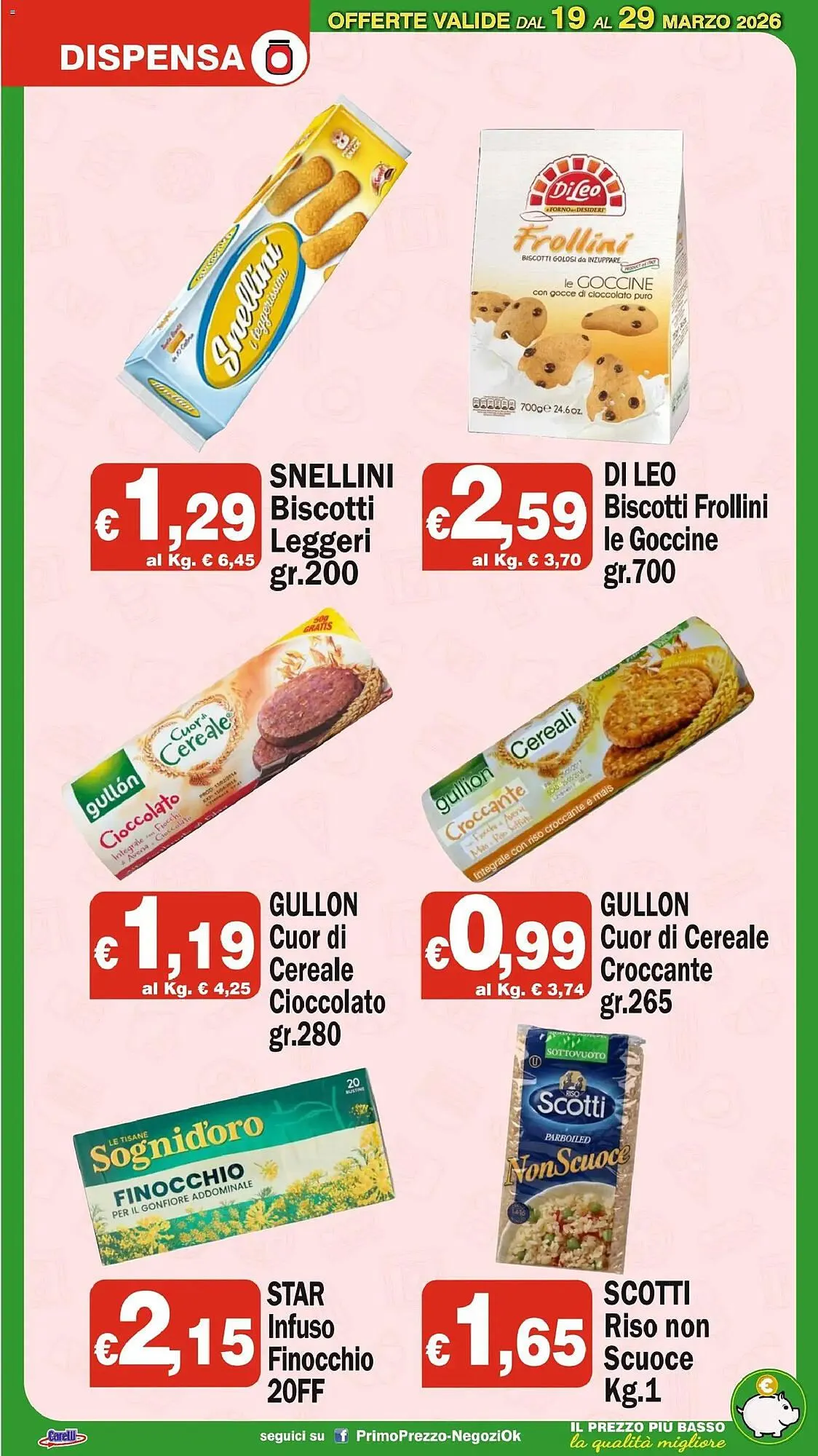 Volantino Primo Prezzo da 19 marzo a 29 marzo di 2026 - Pagina del volantino 6
