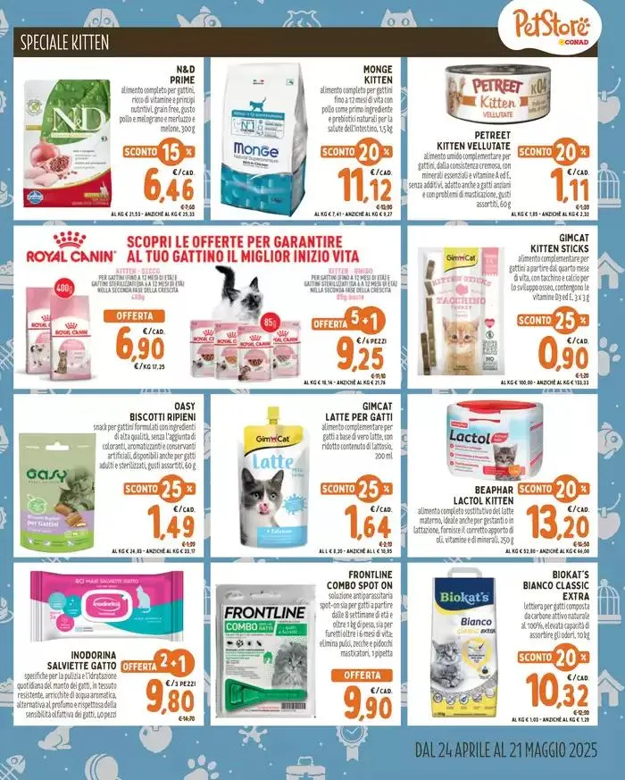 CAMPIONI DI COCCOLE ANCHE SE PICCOLI IL NOSTRO AMORE È GRANDE da 24 aprile a 21 maggio di 2025 - Pagina del volantino 5