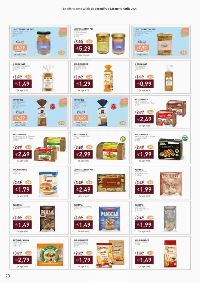 Per Pasqua solo eccellenze! da 4 aprile a 19 aprile di 2025 - Pagina del volantino 20
