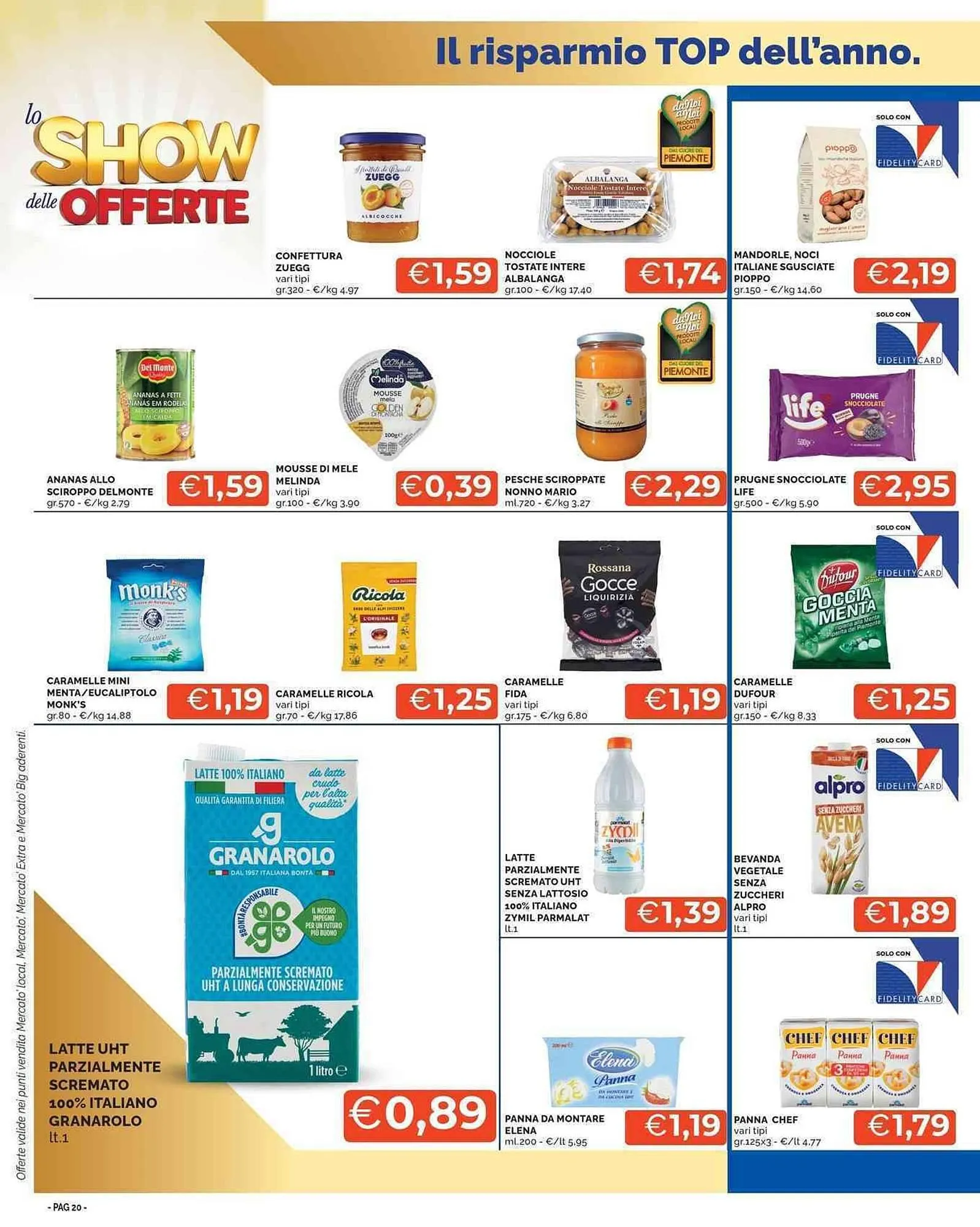 Volantino Mercatò Big da 5 settembre a 18 settembre di 2024 - Pagina del volantino 20