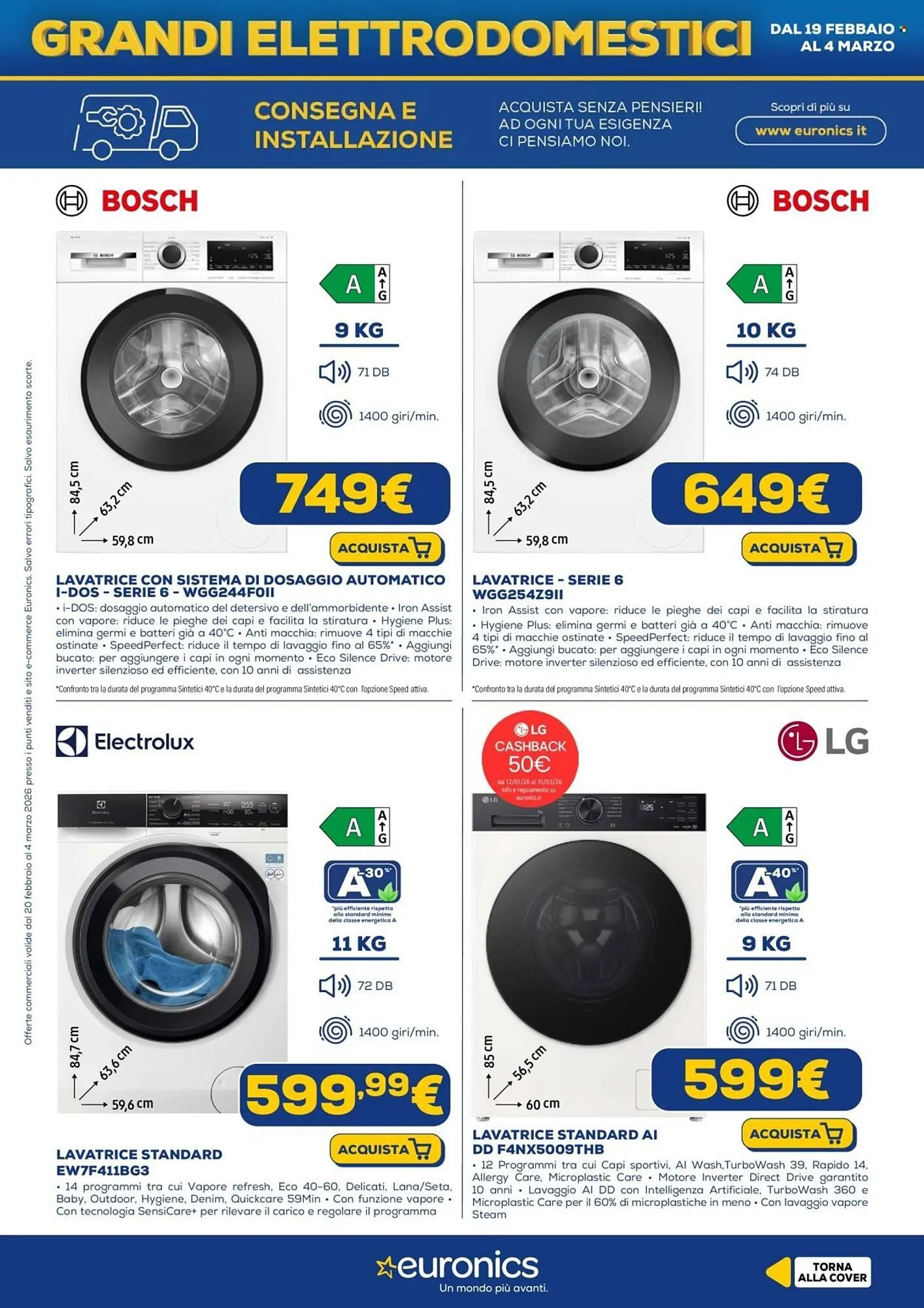 Volantino Euronics da 20 febbraio a 4 marzo di 2026 - Pagina del volantino 6