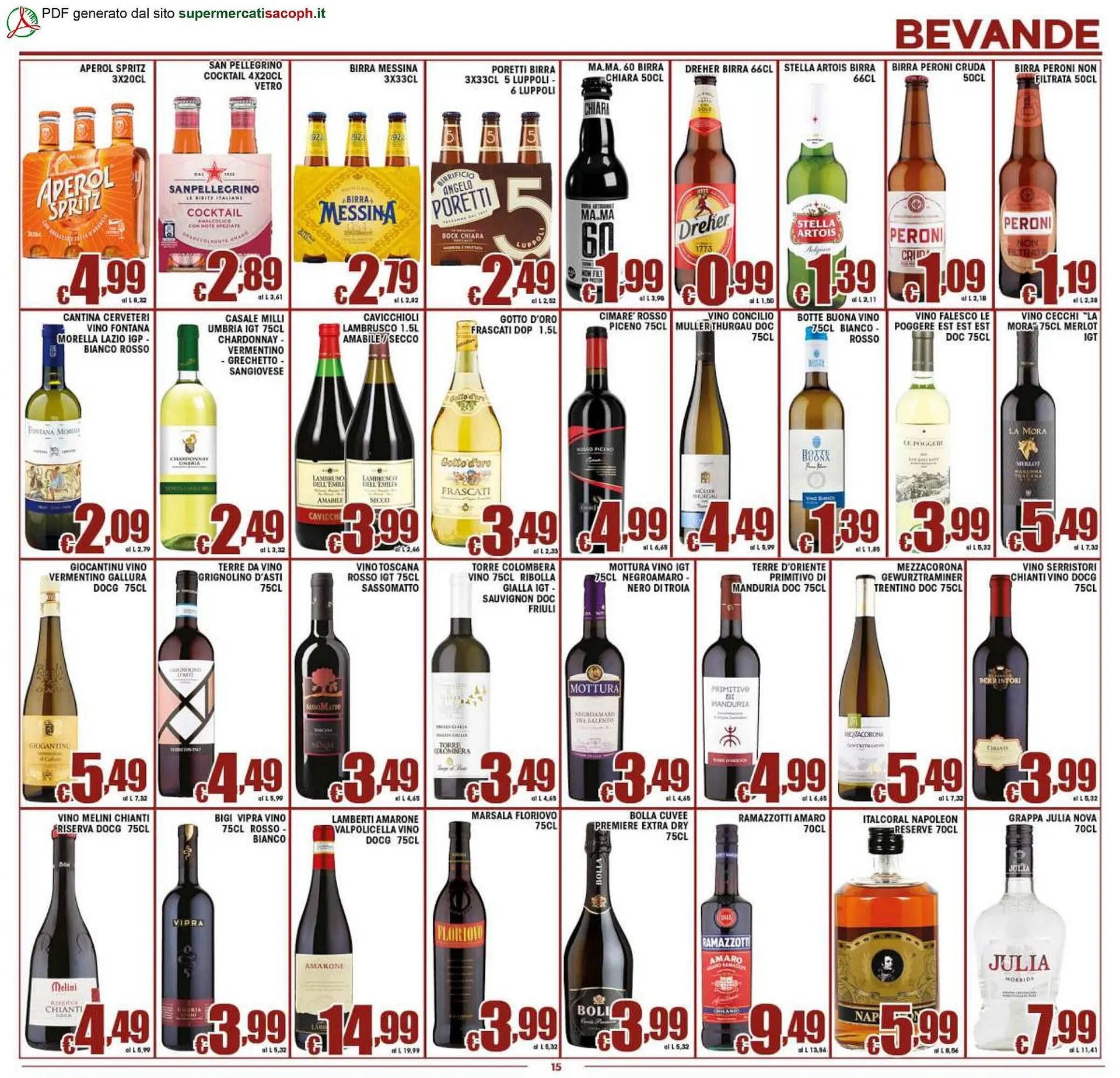 Volantino Sacoph da 24 novembre a 4 dicembre di 2023 - Pagina del volantino 15