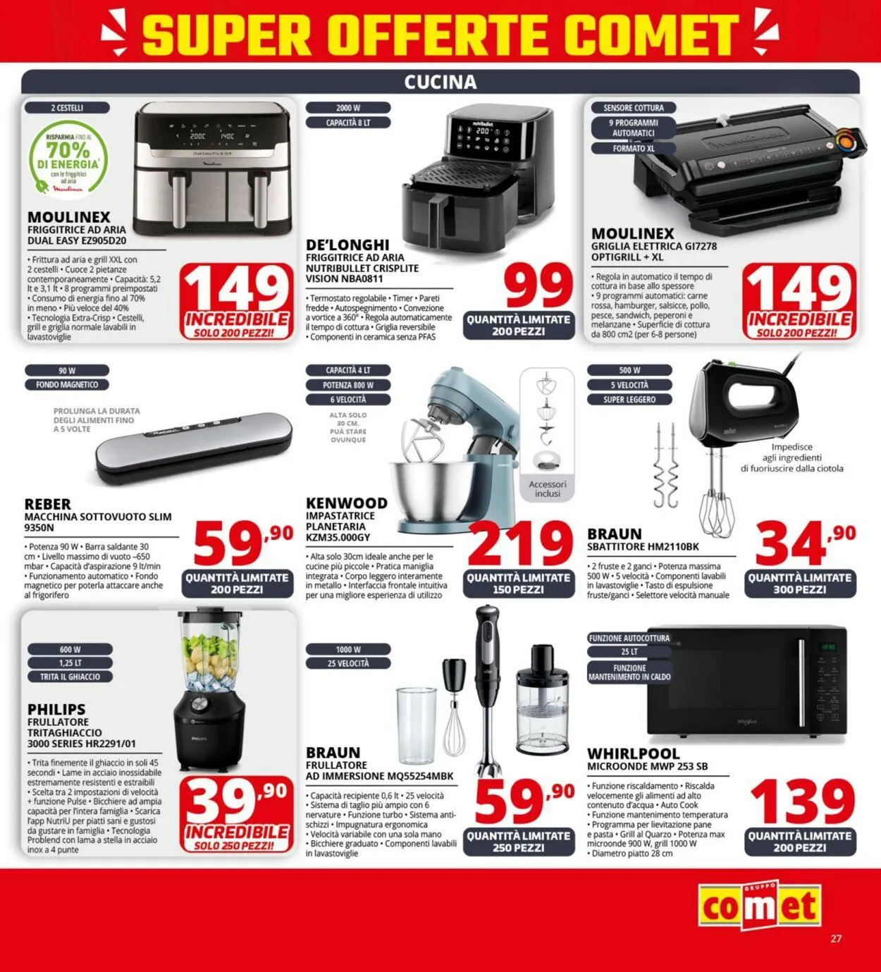 Comet Volantino attuale da 19 giugno a 3 luglio di 2025 - Pagina del volantino 27