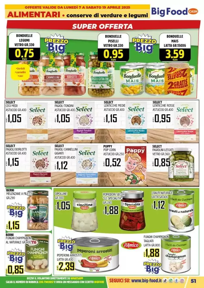 Buona Pasqua da 7 aprile a 19 aprile di 2025 - Pagina del volantino 51