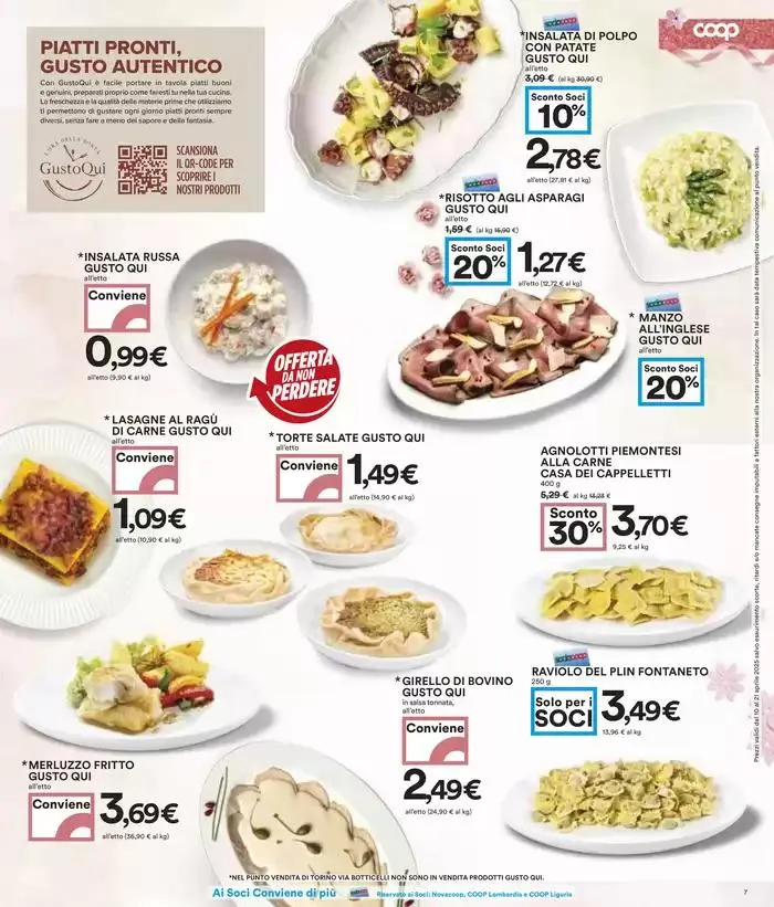 40 prodotti al 40% di sconto da 10 aprile a 21 aprile di 2025 - Pagina del volantino 7