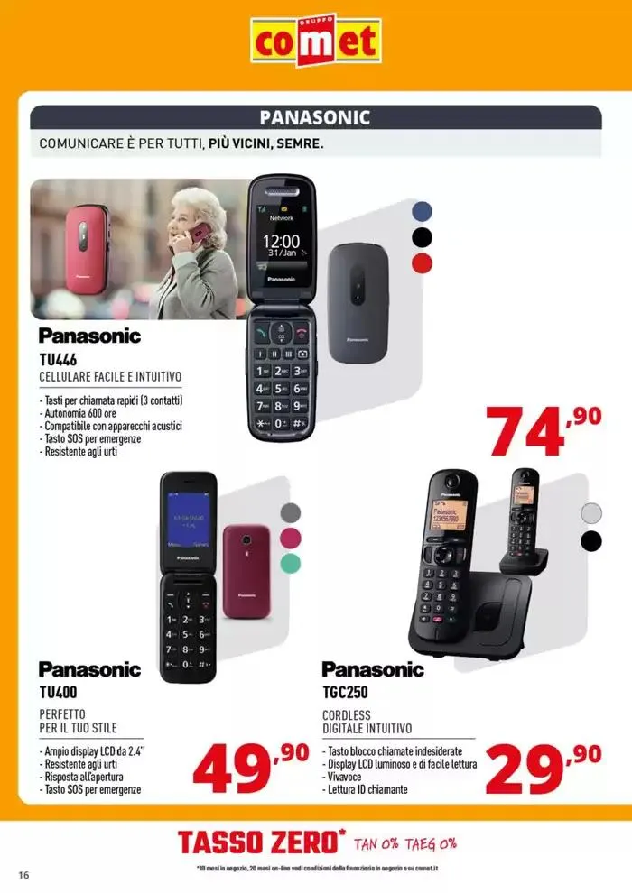 Speciale Telefonia da Comet! da 3 aprile a 16 aprile di 2025 - Pagina del volantino 16