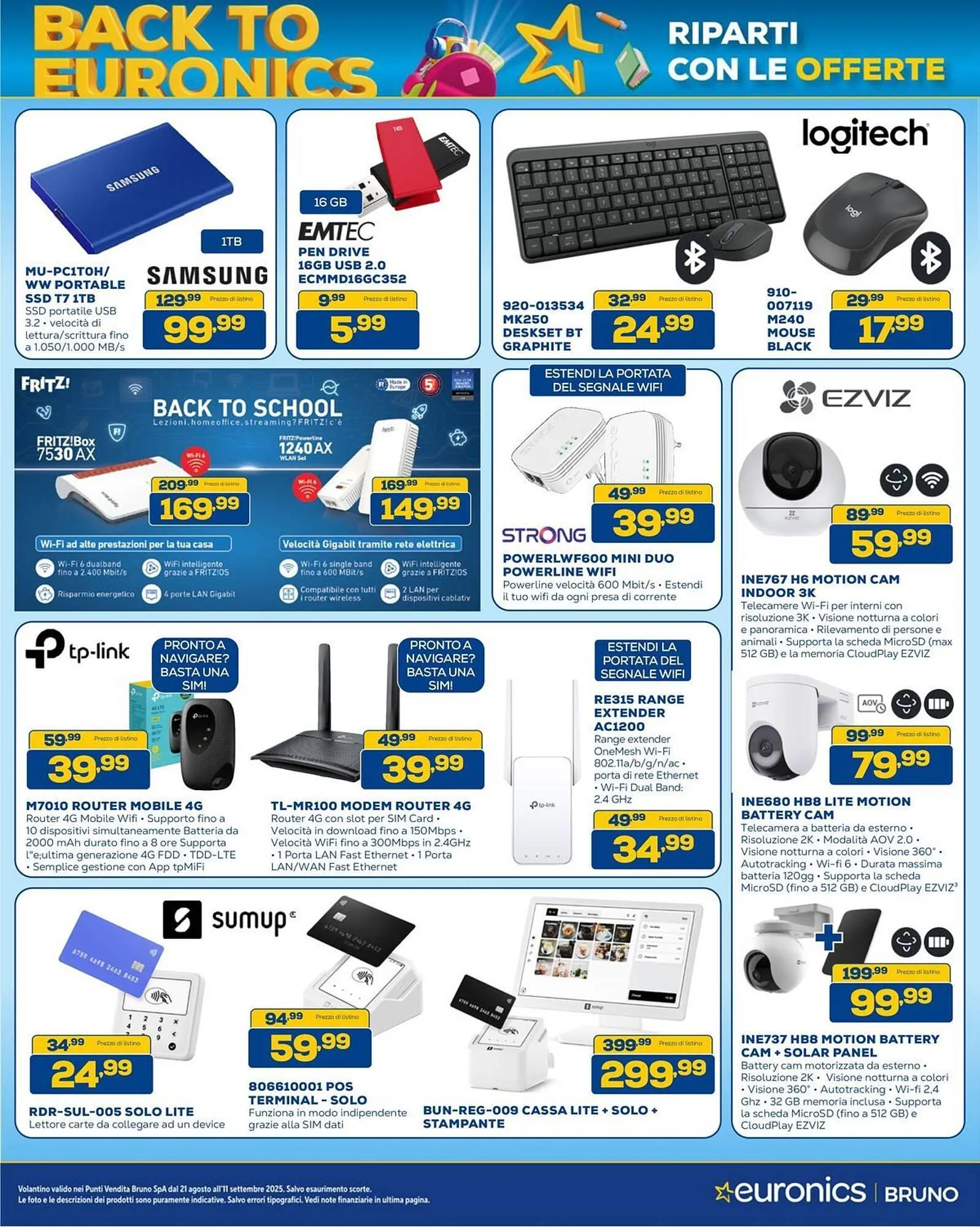 Volantino Euronics da 21 agosto a 11 settembre di 2025 - Pagina del volantino 9